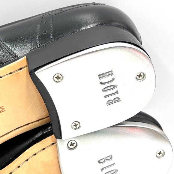 Bloch Mens Size 11.5 S0313M Jason Samuels‎ Smith Black Leather Dance Tap Shoes main image 5